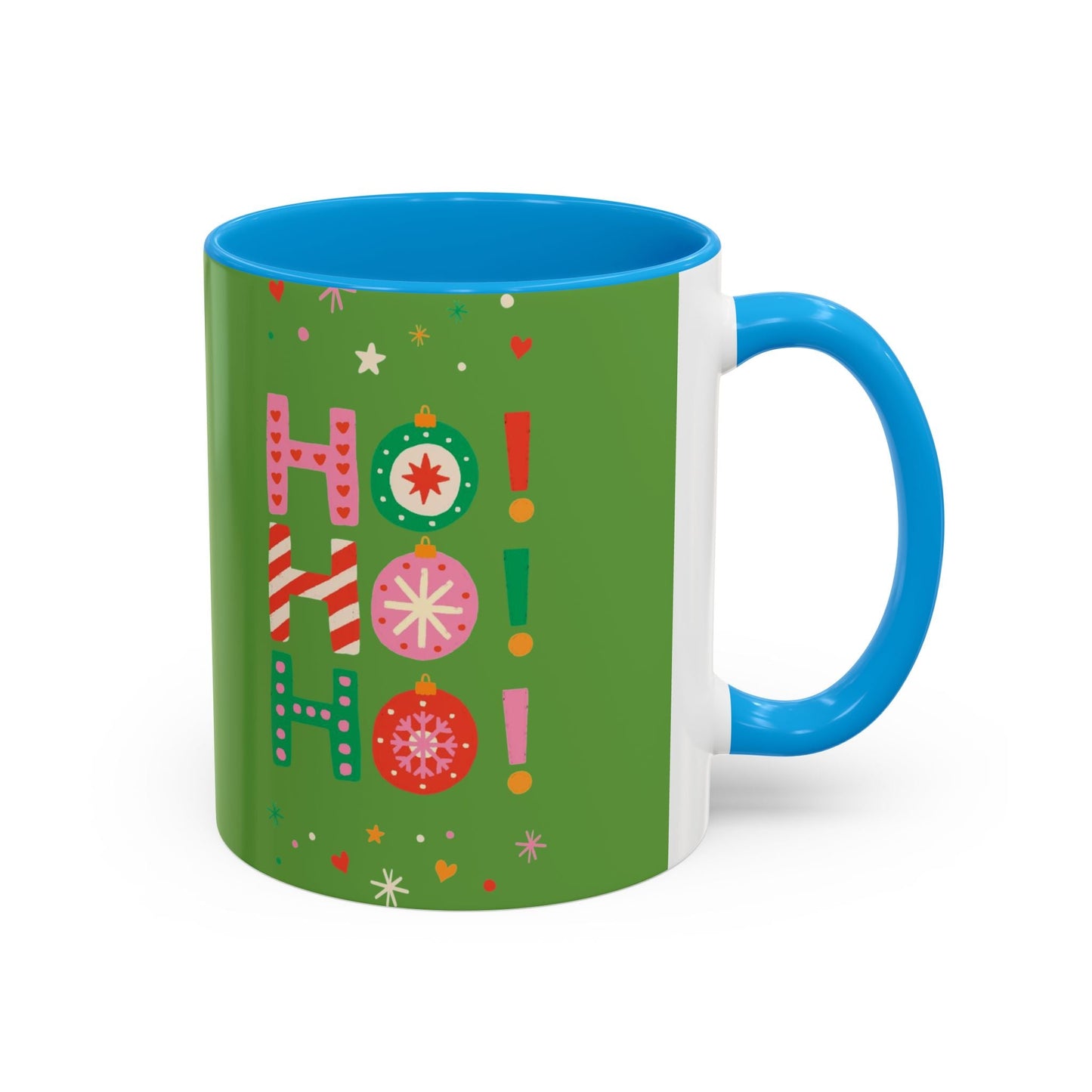 Festive Holiday Mug - Perfect for Christmas, Gift for Coffee Lovers & Cheerful Decor, Ho Ho Ho Design, 11oz & 15oz - Metamorphosis Creations