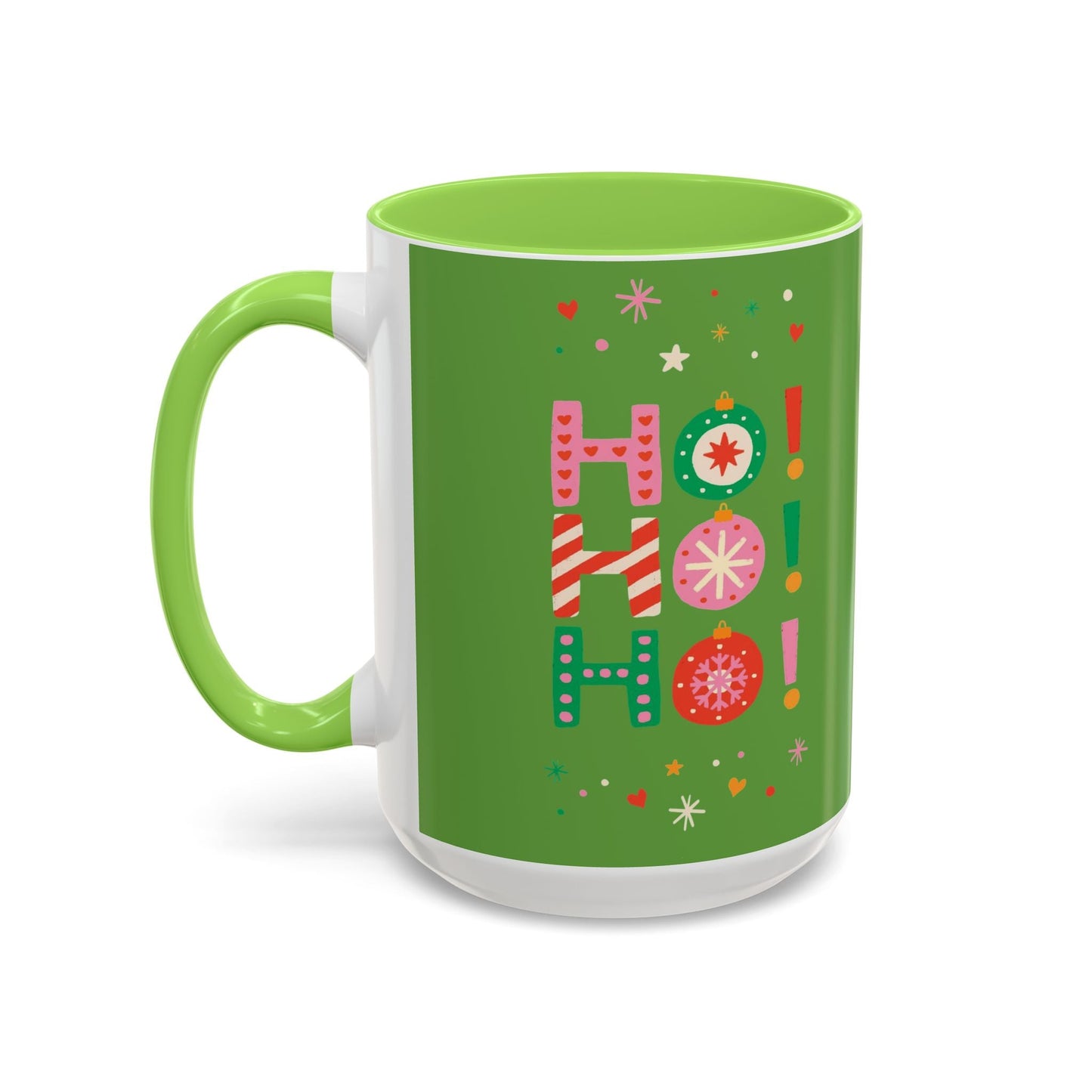 Festive Holiday Mug - Perfect for Christmas, Gift for Coffee Lovers & Cheerful Decor, Ho Ho Ho Design, 11oz & 15oz - Metamorphosis Creations