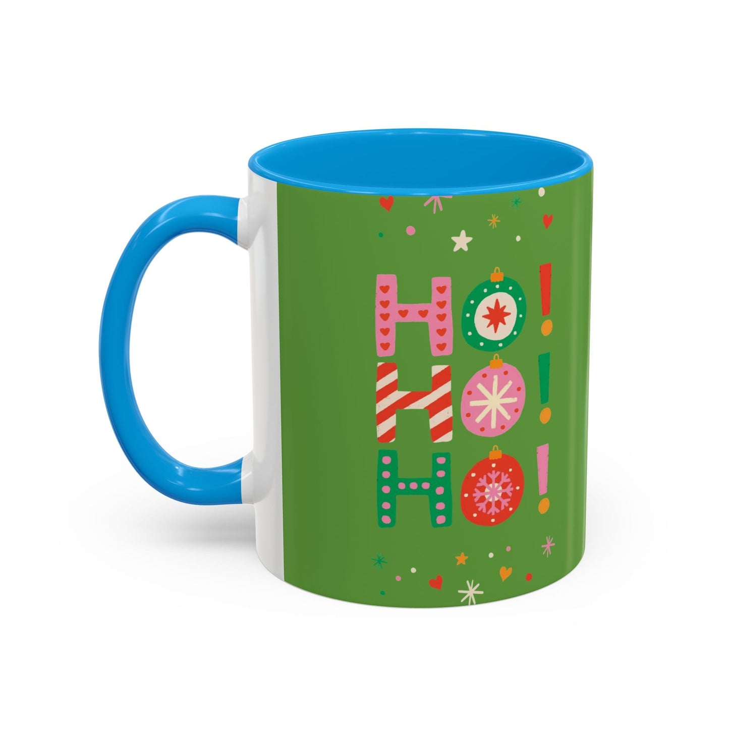 Festive Holiday Mug - Perfect for Christmas, Gift for Coffee Lovers & Cheerful Decor, Ho Ho Ho Design, 11oz & 15oz - Metamorphosis Creations