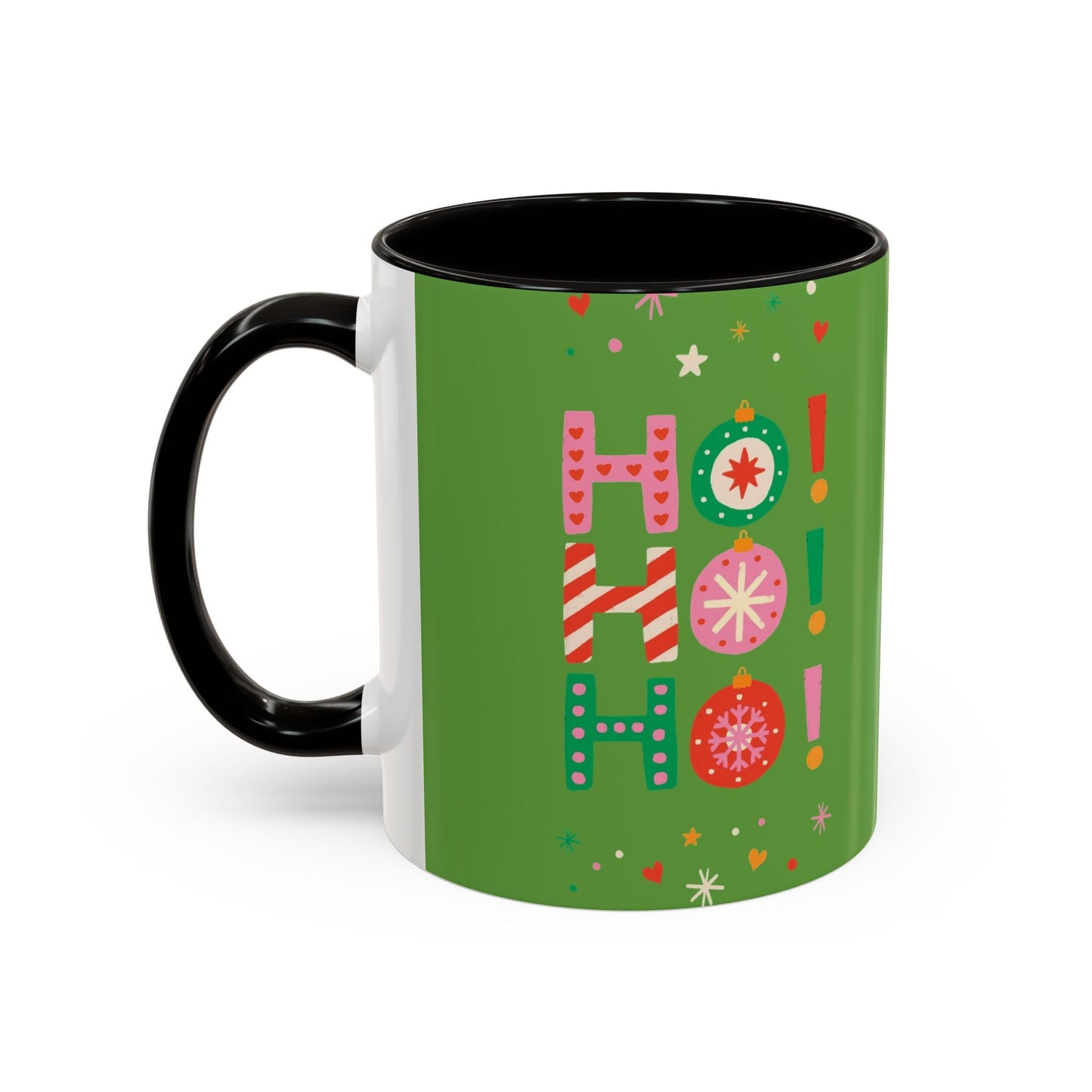 Festive Holiday Mug - Perfect for Christmas, Gift for Coffee Lovers & Cheerful Decor, Ho Ho Ho Design, 11oz & 15oz - Metamorphosis Creations