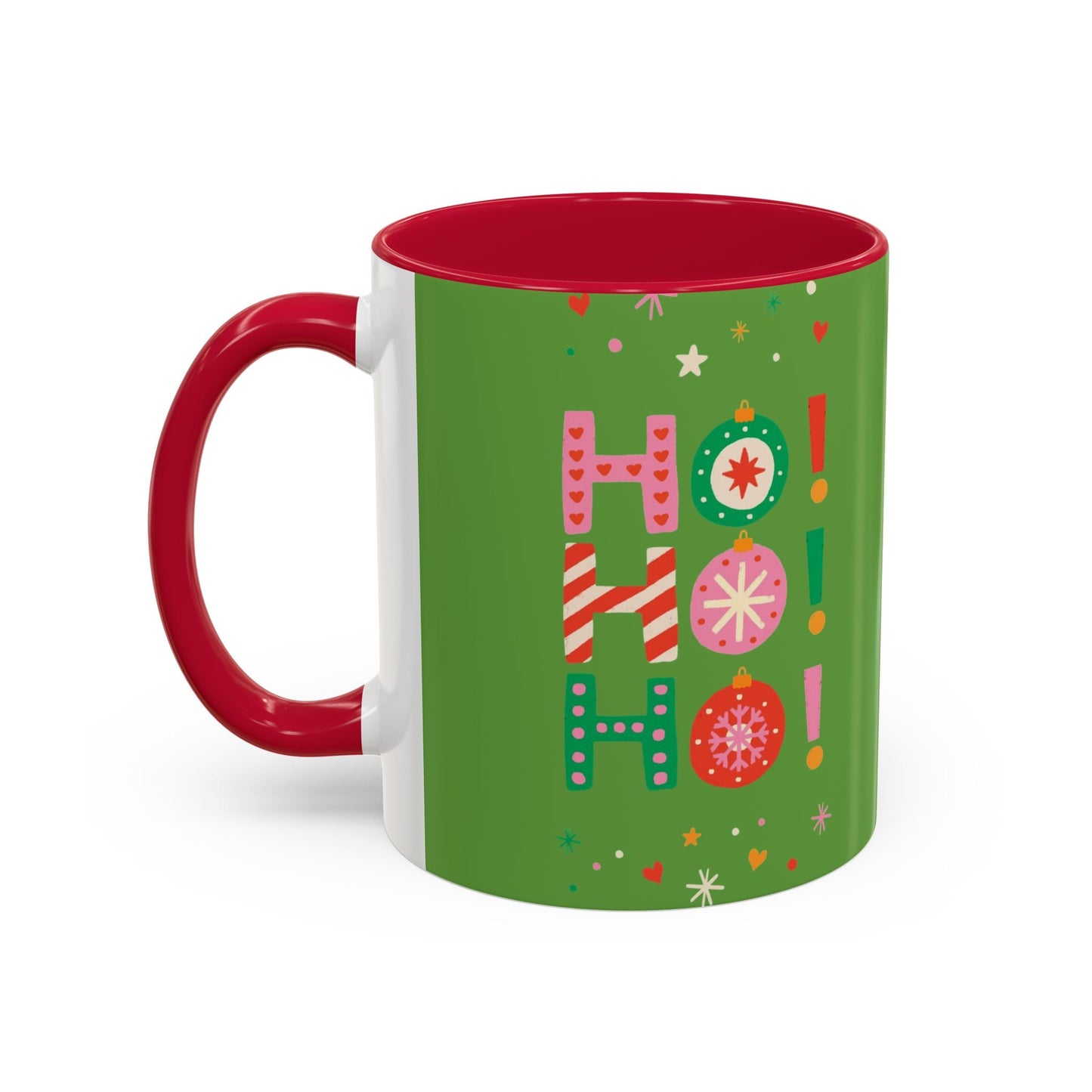 Festive Holiday Mug - Perfect for Christmas, Gift for Coffee Lovers & Cheerful Decor, Ho Ho Ho Design, 11oz & 15oz - Metamorphosis Creations