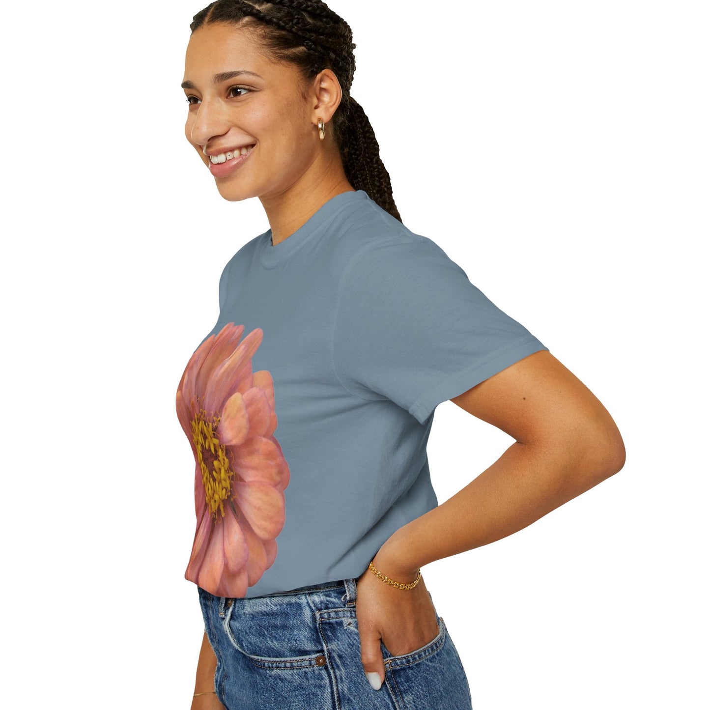 Floral Unisex T-Shirt, Casual Floral Tee, Gift for Flower Lovers, Spring Wardrobe Essential, Unique Graphic Tee, Summer Fashion - Metamorphosis Creations