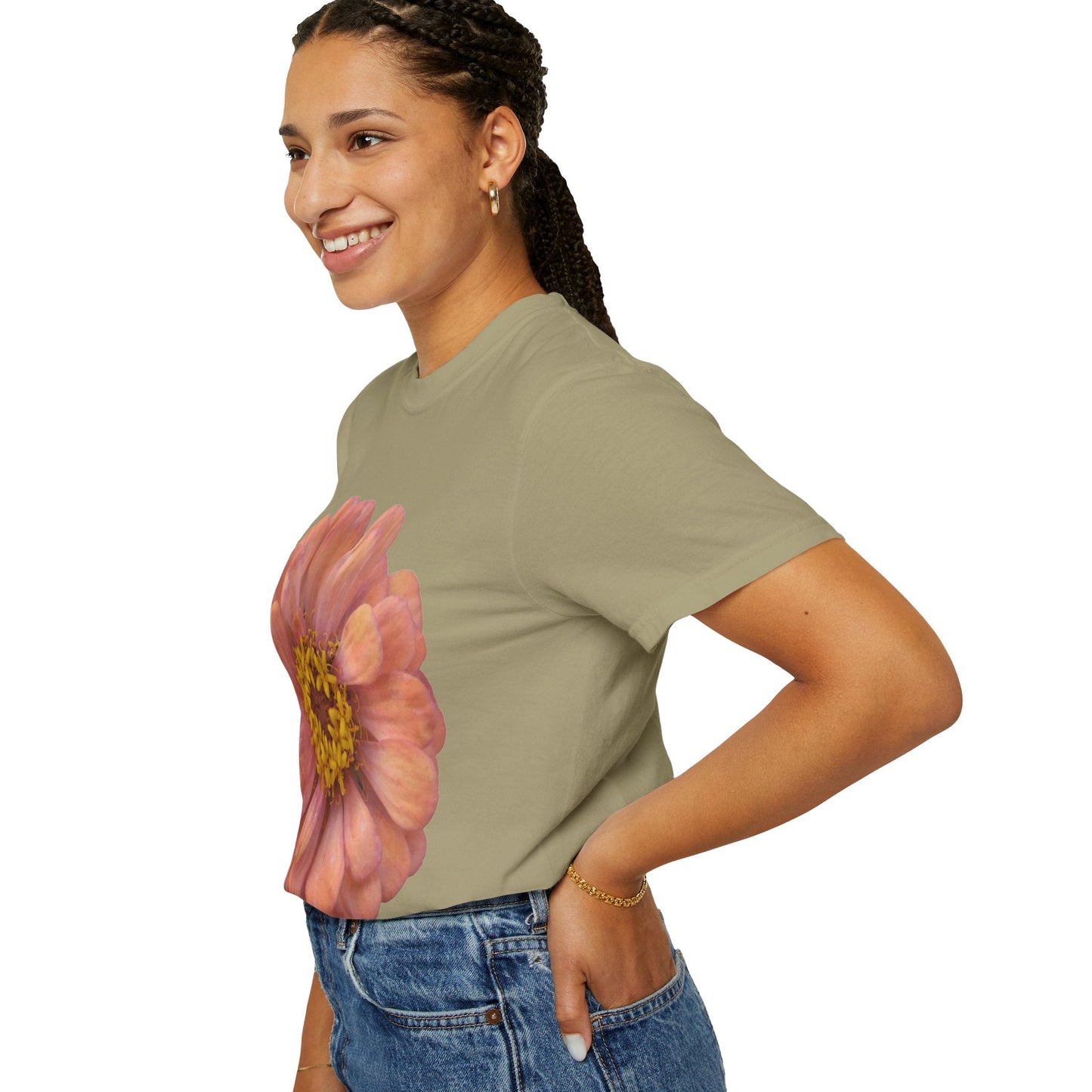 Floral Unisex T-Shirt, Casual Floral Tee, Gift for Flower Lovers, Spring Wardrobe Essential, Unique Graphic Tee, Summer Fashion - Metamorphosis Creations
