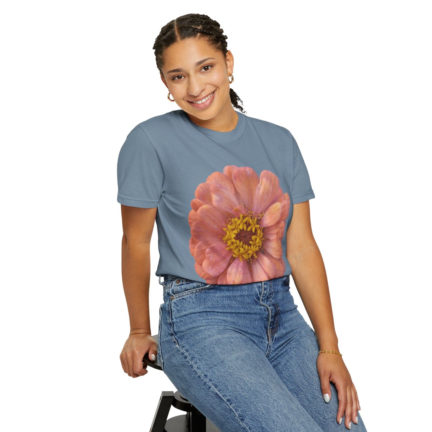 Floral Unisex T-Shirt, Casual Floral Tee, Gift for Flower Lovers, Spring Wardrobe Essential, Unique Graphic Tee, Summer Fashion - Metamorphosis Creations