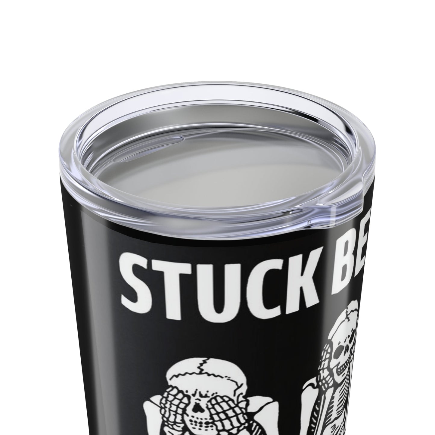 Funny Skeleton Tumbler, 20oz Travel Mug, Unique Gift for Halloween, Coffee Cup, Best Friend Gift, Sip and Relax - Metamorphosis Creations
