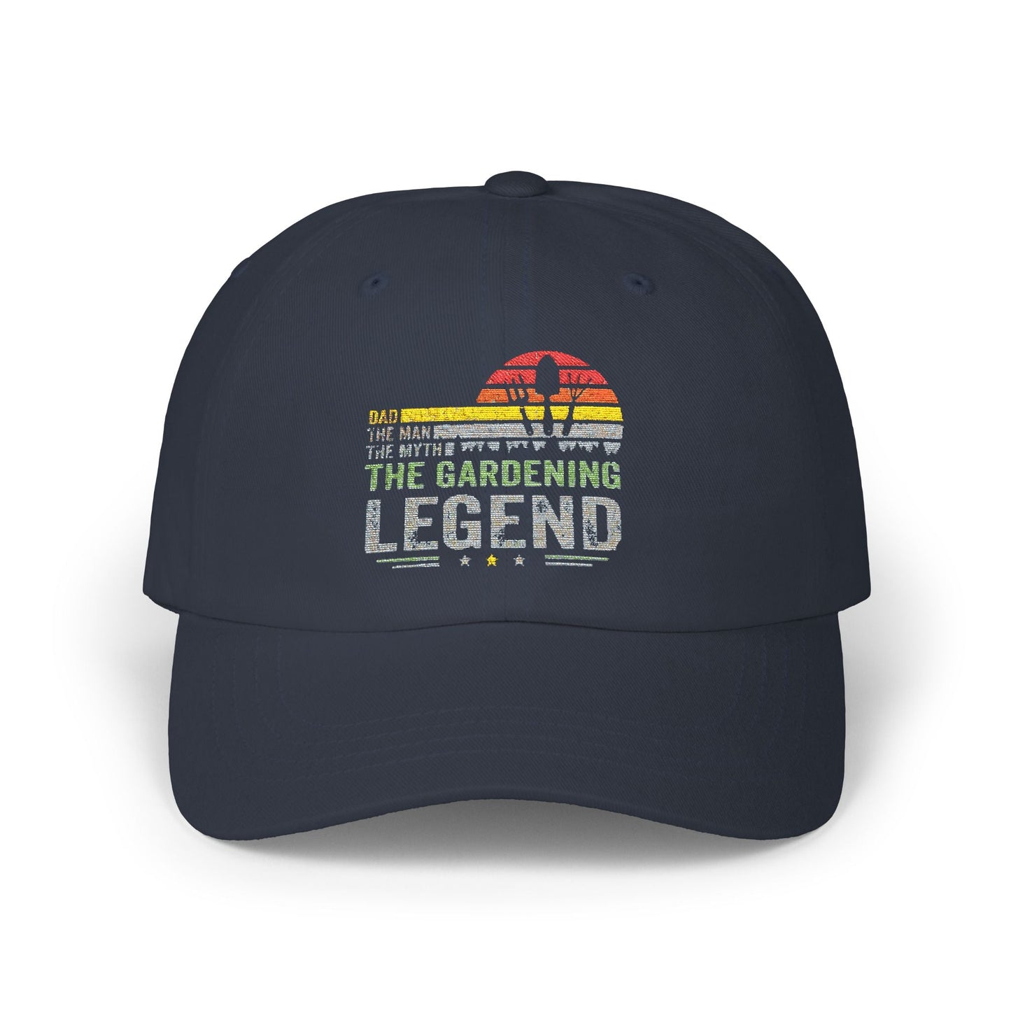 Gardening Legend Dad Cap, Gardening Hat, Summer Accessory, Gift for Dads, Outdoors Cap, Casual Headwear - Metamorphosis Creations
