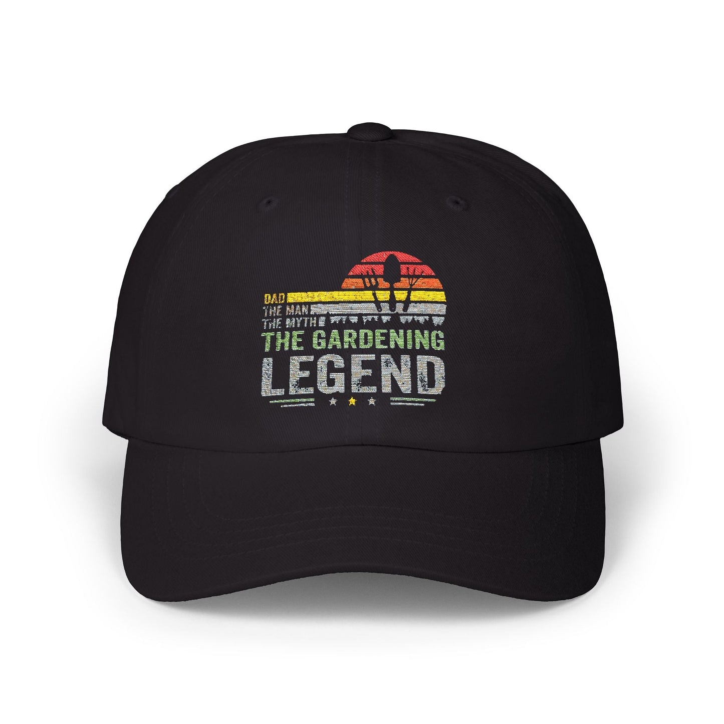 Gardening Legend Dad Cap, Gardening Hat, Summer Accessory, Gift for Dads, Outdoors Cap, Casual Headwear - Metamorphosis Creations