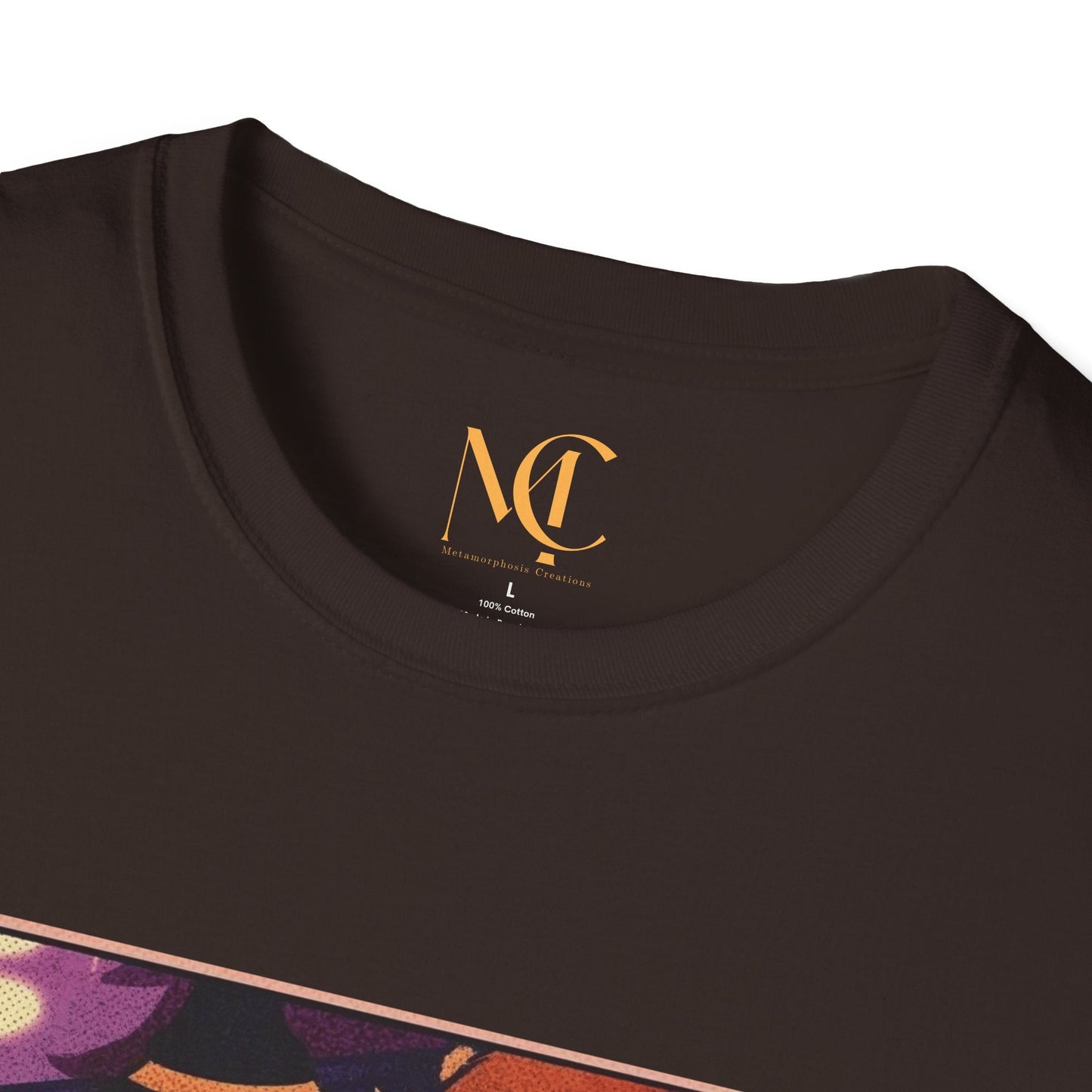halloween shirt Illuminated Carefree & Optimistic T-Shirt, Halloween Apparel, Unisex Graphic Tee, Cozy Casual Wear, Unique Gift Idea - Metamorphosis Creations