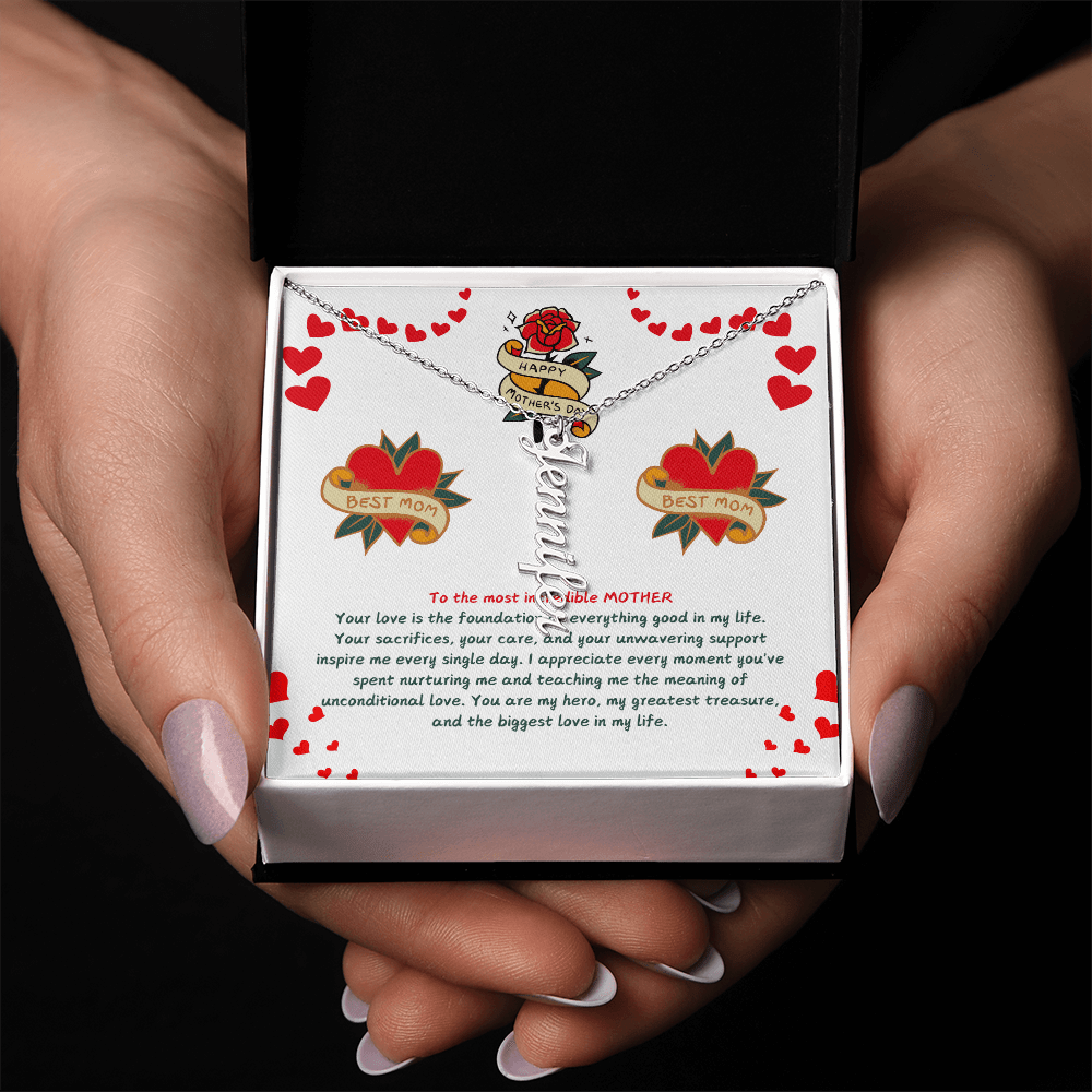 "Happy Mother's Day, Mom. There aren't enough words to express how much you mean to me. - Metamorphosis Creations