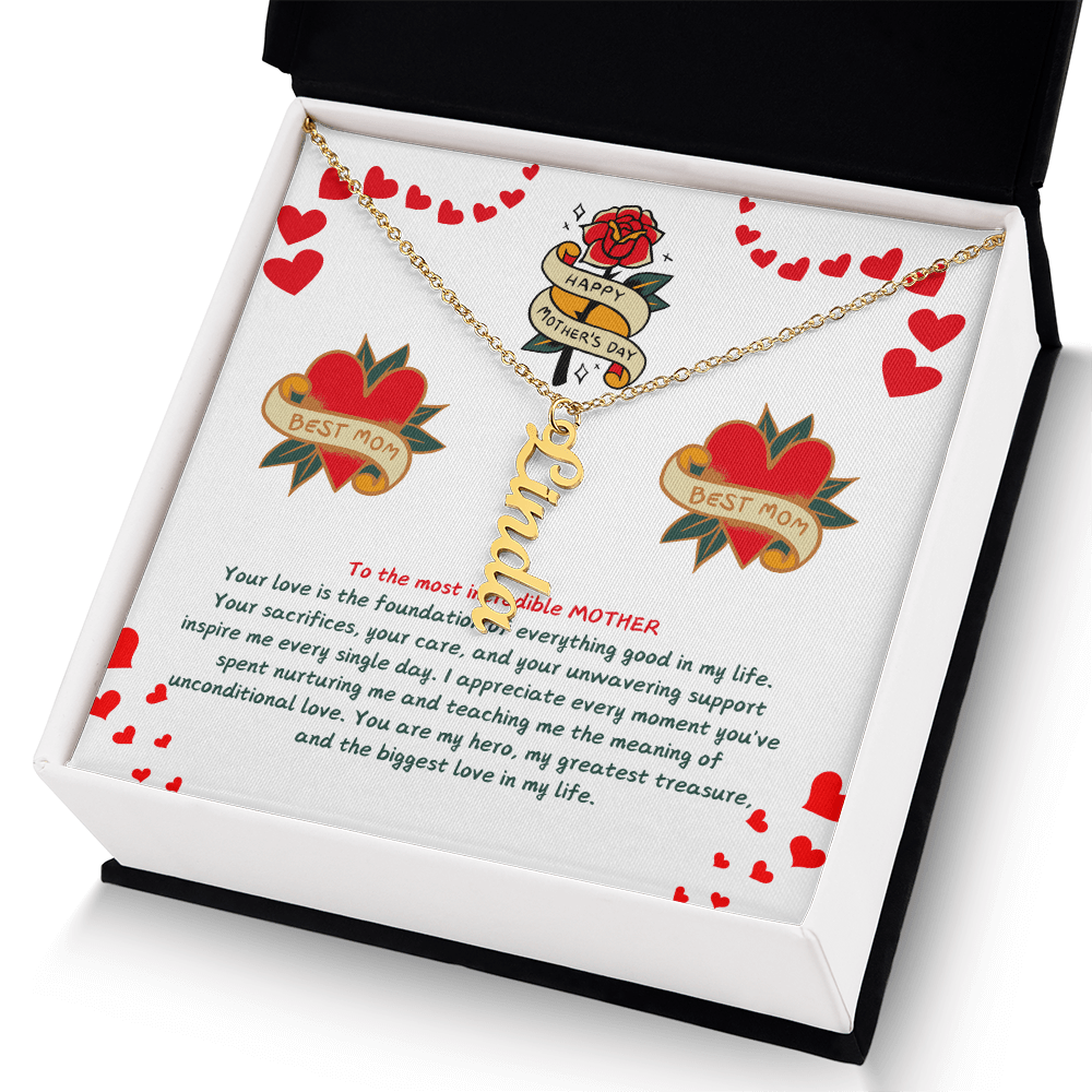"Happy Mother's Day, Mom. There aren't enough words to express how much you mean to me. - Metamorphosis Creations