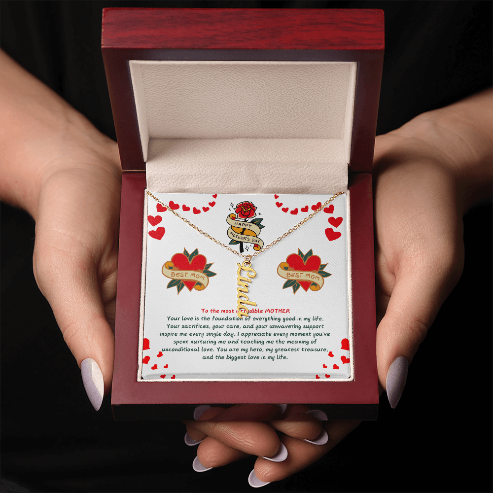 "Happy Mother's Day, Mom. There aren't enough words to express how much you mean to me. - Metamorphosis Creations