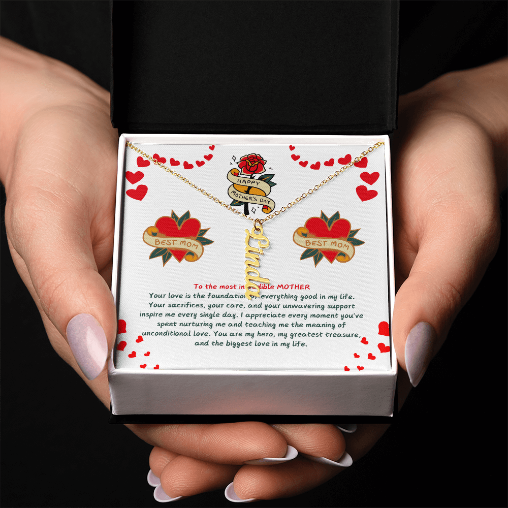 "Happy Mother's Day, Mom. There aren't enough words to express how much you mean to me. - Metamorphosis Creations