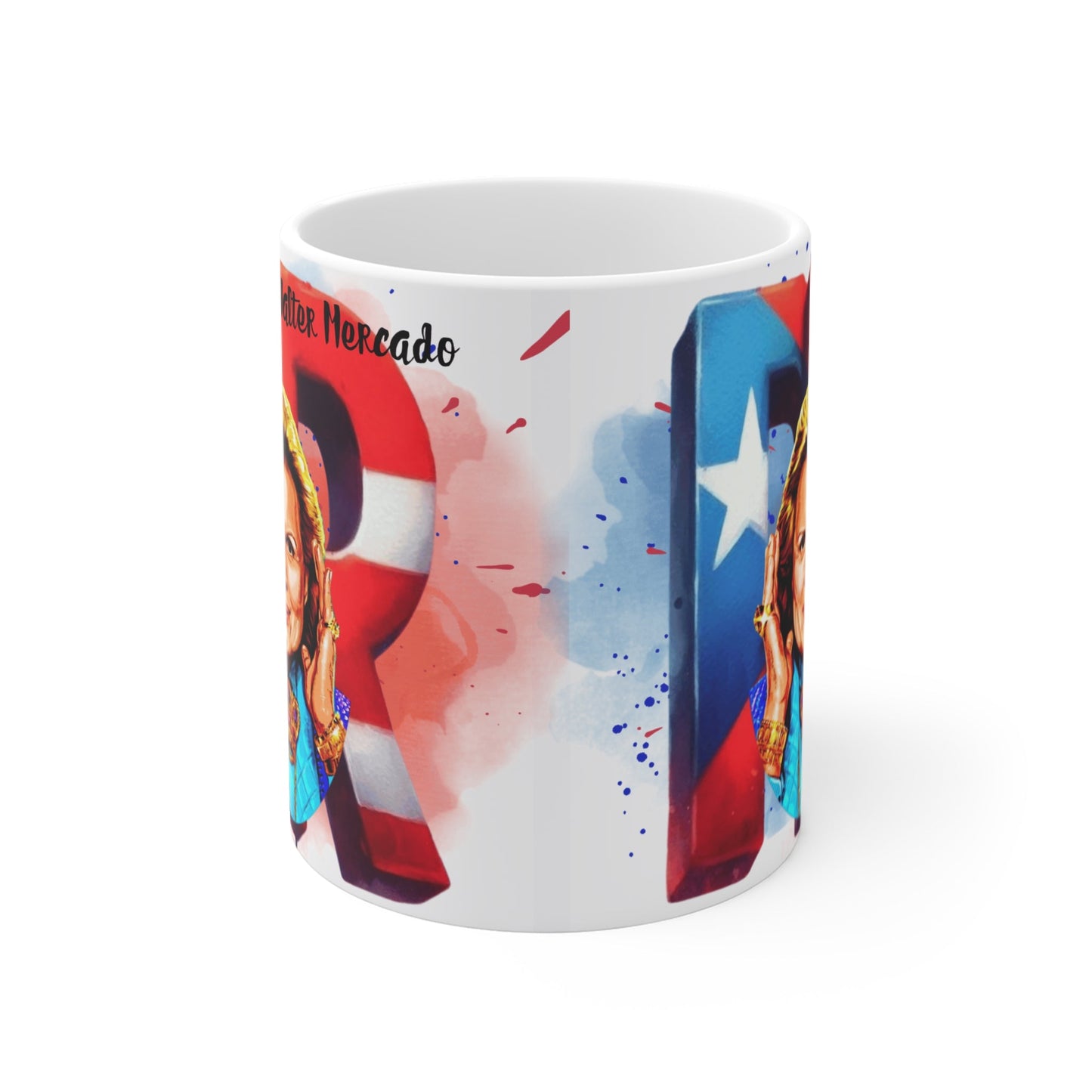 Herencia de Puerto Rico Cultural Heritage Mug, Puerto Rican Pride Tea Cup, Gift for Islanders, Unique Coffee Mug, Custom Artwork Mug, Celebration Memento - Metamorphosis Creations