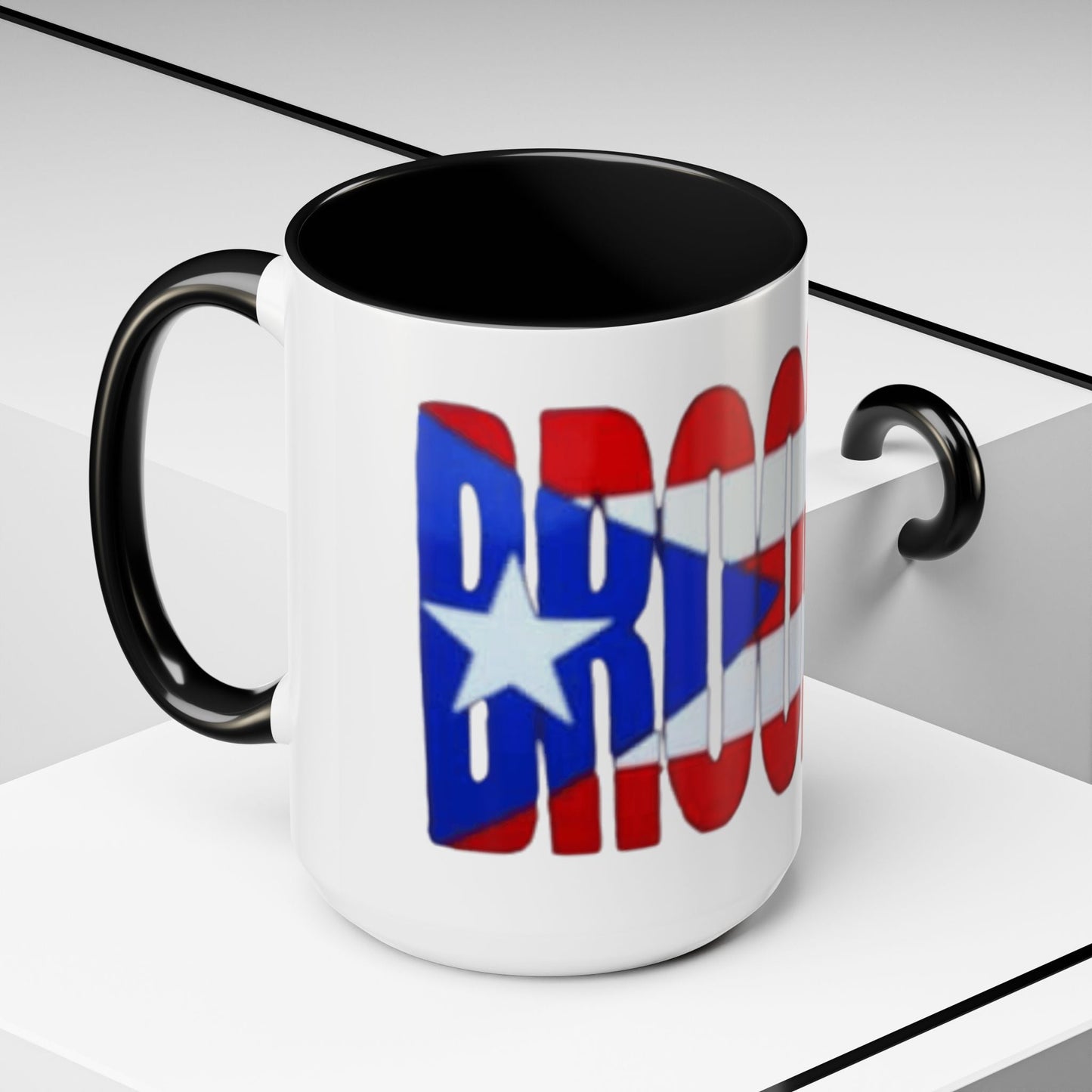Herencia de Puerto Rico Mug Patriotic Accent Coffee Mug | Unique Gift for Freedom Lovers, 4th of July, Independence Day, Home Decor, Coffee Lover's Cup - Metamorphosis Creations