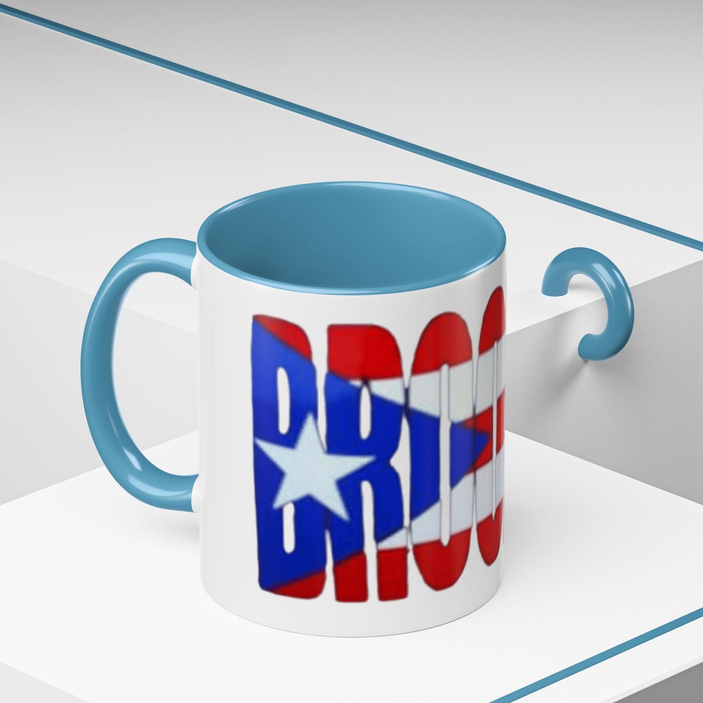 Herencia de Puerto Rico Mug Patriotic Accent Coffee Mug | Unique Gift for Freedom Lovers, 4th of July, Independence Day, Home Decor, Coffee Lover's Cup - Metamorphosis Creations