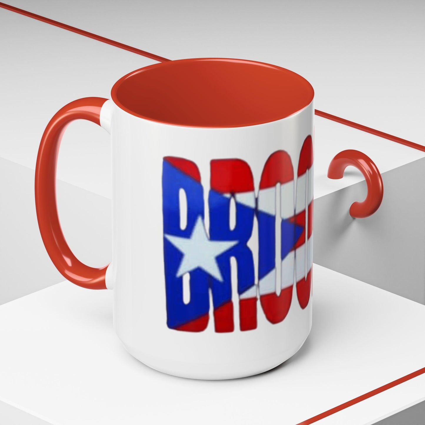 Herencia de Puerto Rico Mug Patriotic Accent Coffee Mug | Unique Gift for Freedom Lovers, 4th of July, Independence Day, Home Decor, Coffee Lover's Cup - Metamorphosis Creations
