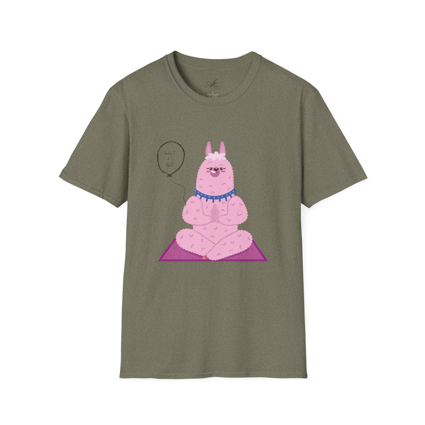 ✨ Let your outfit reflect your inner peace. Meditating Bunny T-Shirt, Softstyle Tee for Relaxation, Chill Vibes Apparel, Perfect Gift for Yoga Lovers, Cute Animal Graphic Tee - Metamorphosis Creations