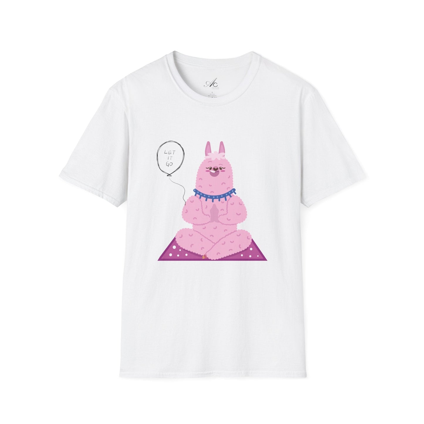 ✨ Let your outfit reflect your inner peace. Meditating Bunny T-Shirt, Softstyle Tee for Relaxation, Chill Vibes Apparel, Perfect Gift for Yoga Lovers, Cute Animal Graphic Tee - Metamorphosis Creations