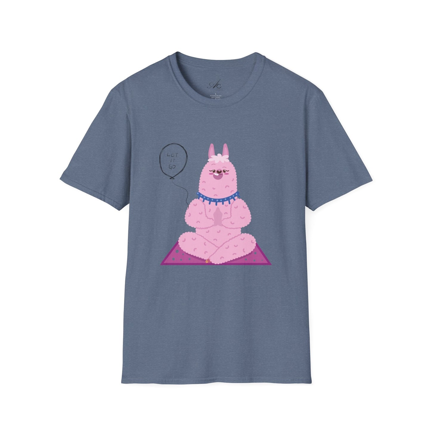 ✨ Let your outfit reflect your inner peace. Meditating Bunny T-Shirt, Softstyle Tee for Relaxation, Chill Vibes Apparel, Perfect Gift for Yoga Lovers, Cute Animal Graphic Tee - Metamorphosis Creations