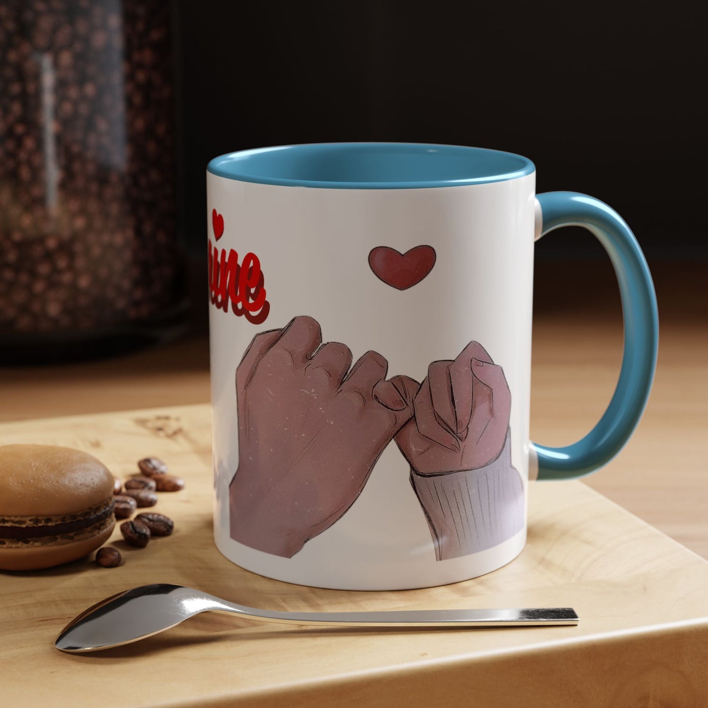 Love in Every Sip Valentines Day Mug Accent Coffee Mug 11 15oz - Metamorphosis Creations