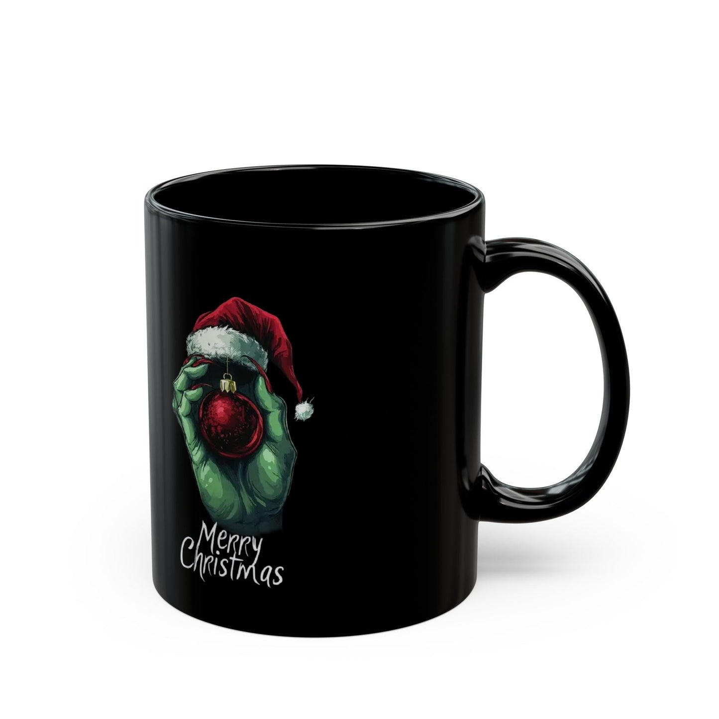 Merry Christmas Grinch Mug, Funny Holiday Coffee Cup, Festive Gifts for Him/Her, Stocking Stuffers, Winter Hot Chocolate Mug - Metamorphosis Creations