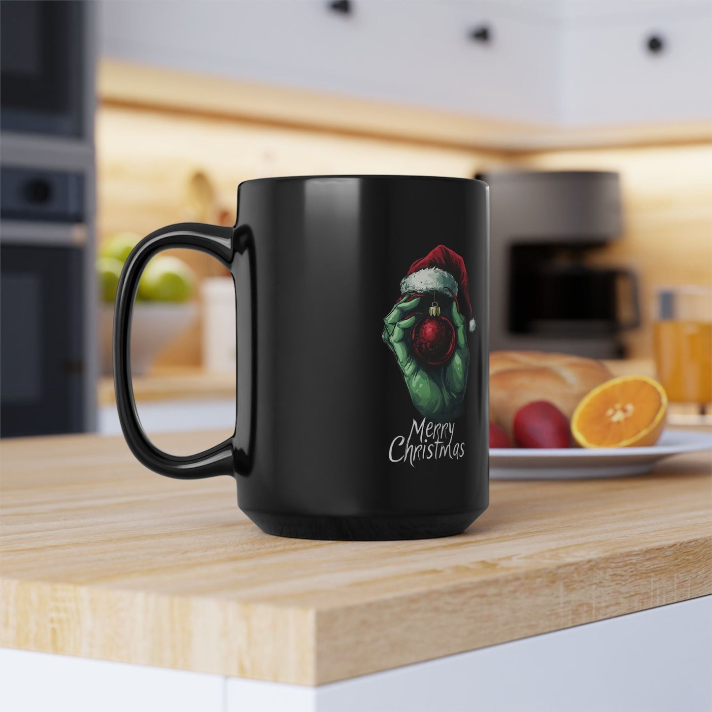Merry Christmas Grinch Mug, Funny Holiday Coffee Cup, Festive Gifts for Him/Her, Stocking Stuffers, Winter Hot Chocolate Mug - Metamorphosis Creations