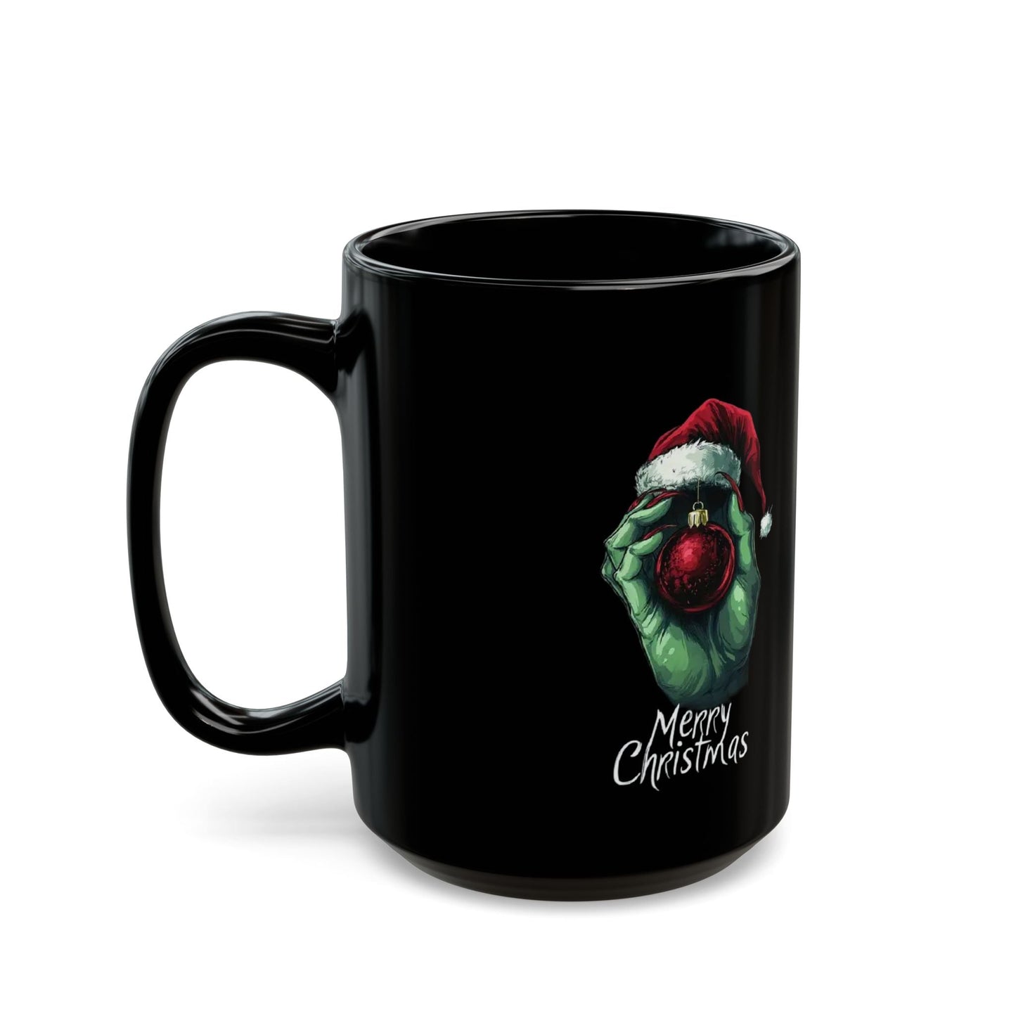 Merry Christmas Grinch Mug, Funny Holiday Coffee Cup, Festive Gifts for Him/Her, Stocking Stuffers, Winter Hot Chocolate Mug - Metamorphosis Creations
