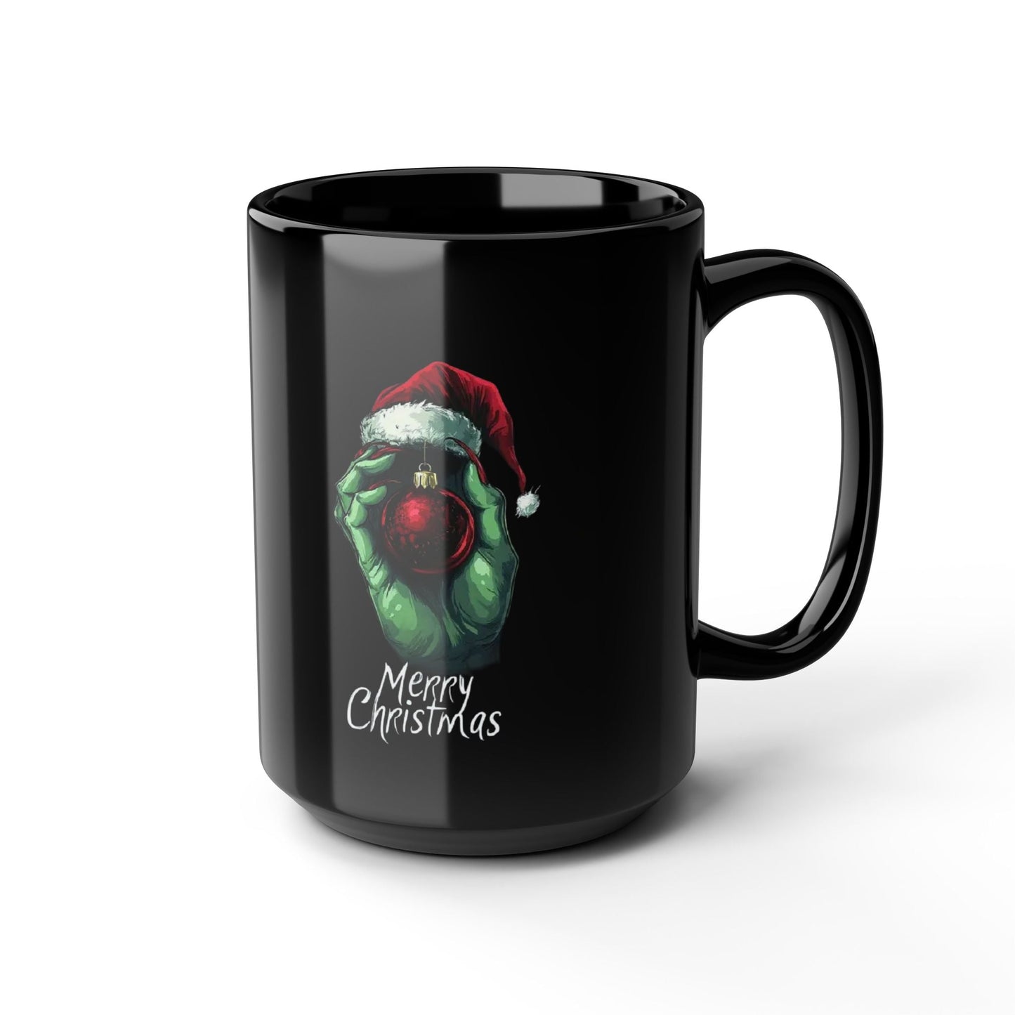 Merry Christmas Grinch Mug, Funny Holiday Coffee Cup, Festive Gifts for Him/Her, Stocking Stuffers, Winter Hot Chocolate Mug - Metamorphosis Creations
