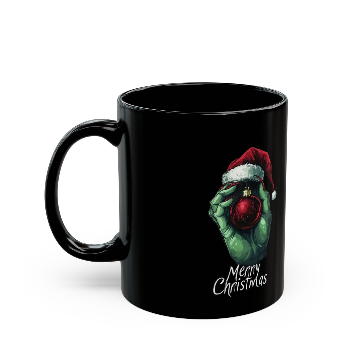 Merry Christmas Grinch Mug, Funny Holiday Coffee Cup, Festive Gifts for Him/Her, Stocking Stuffers, Winter Hot Chocolate Mug - Metamorphosis Creations