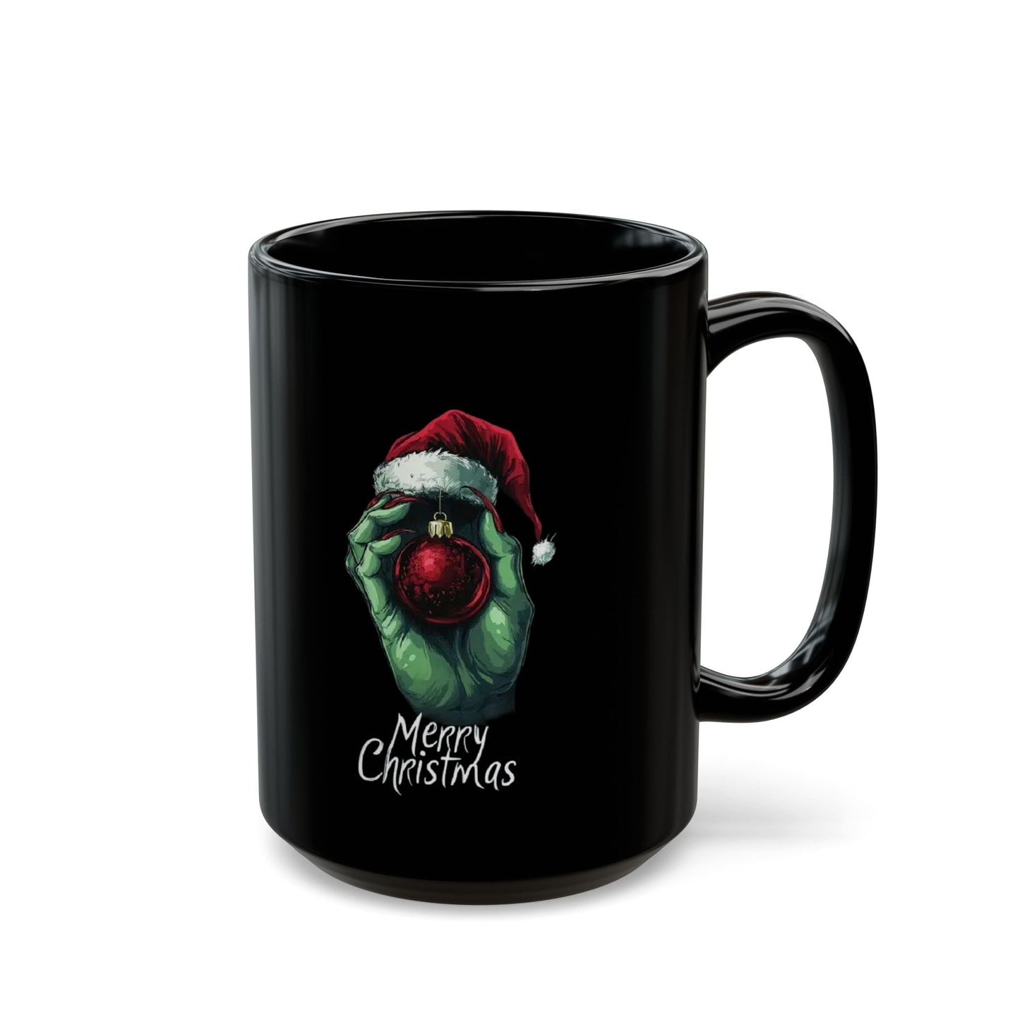 Merry Christmas Grinch Mug, Funny Holiday Coffee Cup, Festive Gifts for Him/Her, Stocking Stuffers, Winter Hot Chocolate Mug - Metamorphosis Creations