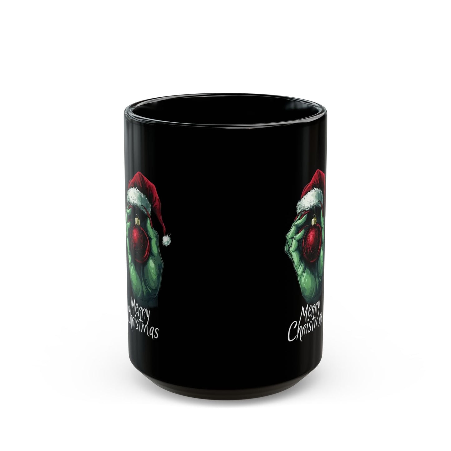 Merry Christmas Grinch Mug, Funny Holiday Coffee Cup, Festive Gifts for Him/Her, Stocking Stuffers, Winter Hot Chocolate Mug - Metamorphosis Creations