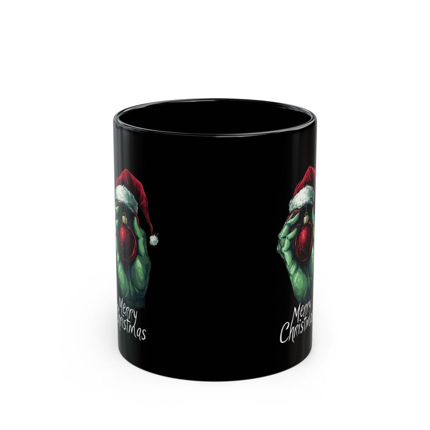 Merry Christmas Grinch Mug, Funny Holiday Coffee Cup, Festive Gifts for Him/Her, Stocking Stuffers, Winter Hot Chocolate Mug - Metamorphosis Creations