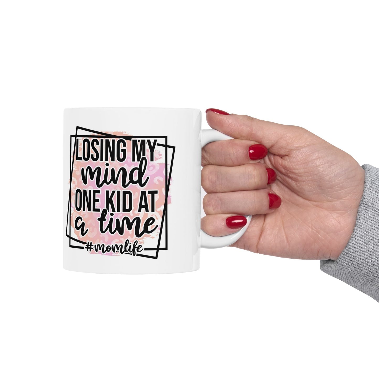 Mindful Moments Ceramic Mug, Coffee Lover Gift, Relaxation Mug, Self - Care Ceramic Cup, Motivational Quote Mug - Metamorphosis Creations