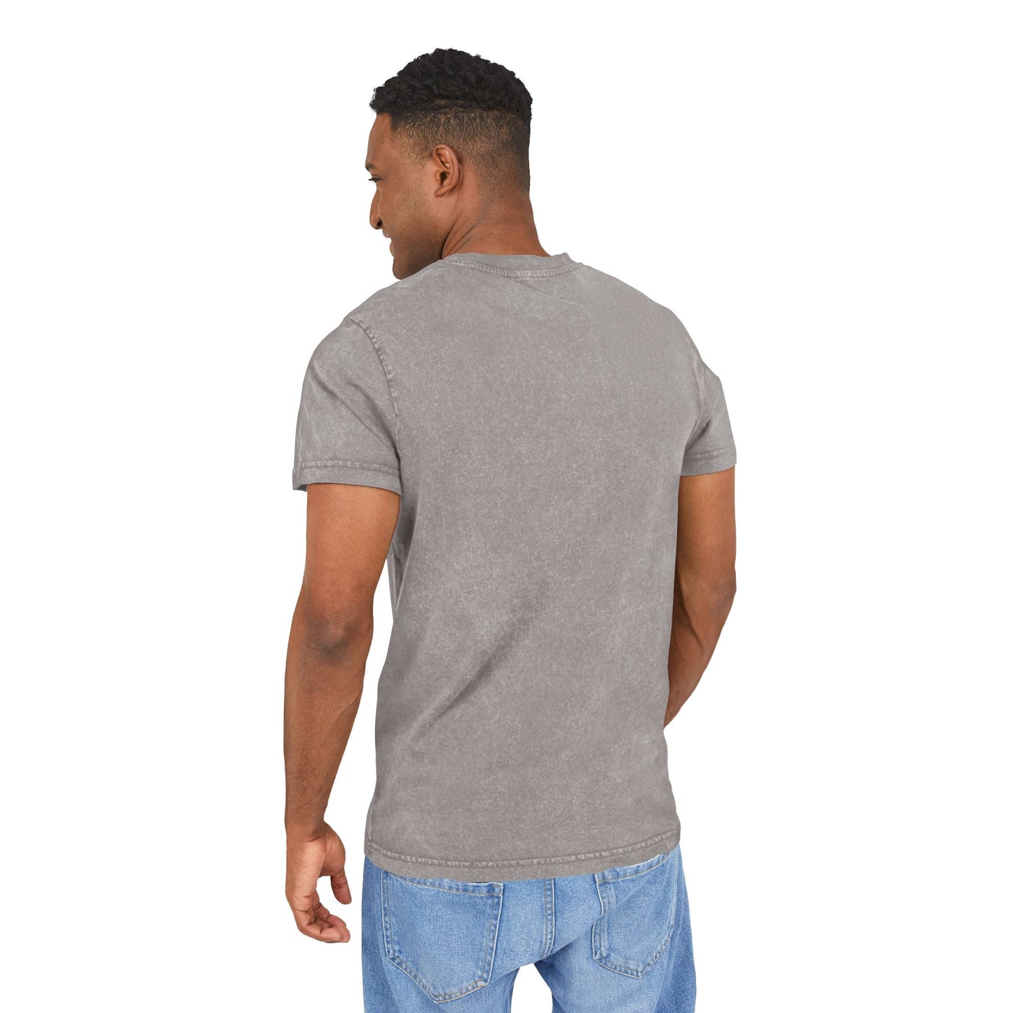 Motivational & Self - Love Acid Washed Courage & Fear Tee, Motivational T-Shirt, Inspirational Fashion, Gift for Friends, Casual Wear, Self - Love Statement Tee - Metamorphosis Creations