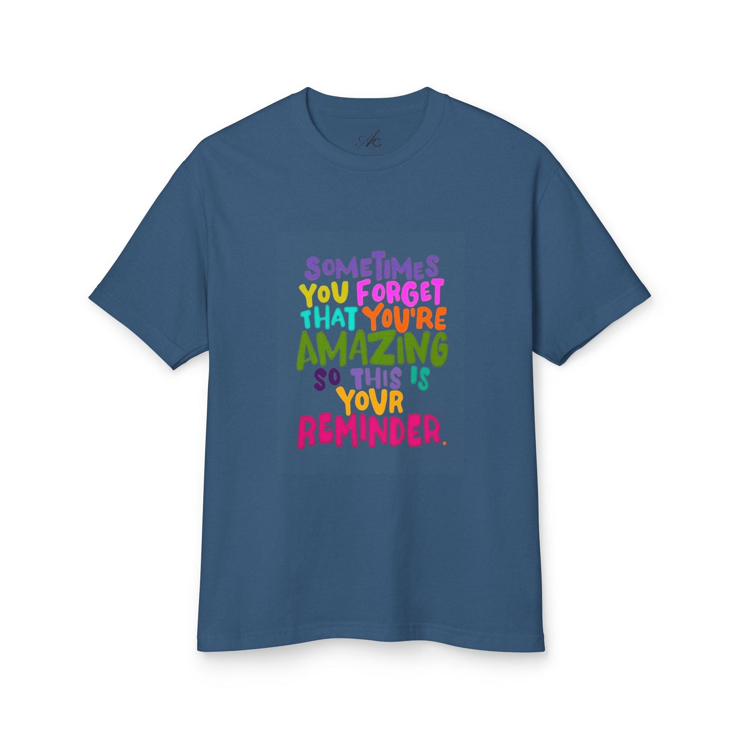 Motivational & Self - Love Unisex Motivational Tee - 'Sometimes You Forget You're Amazing' - Inspirational Gift for Friends, Family, Self - Care, Uplifting Style - Metamorphosis Creations