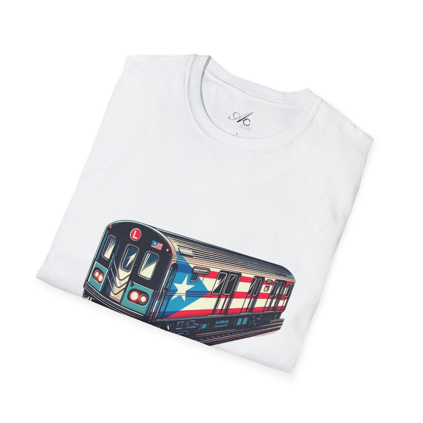 New Yorican and Proud Where Boricua Meets Brooklyn PR Train T-Shirt, Unisex Graphic Tee, Travel Shirt, Gift for NYC Lovers, - Metamorphosis Creations