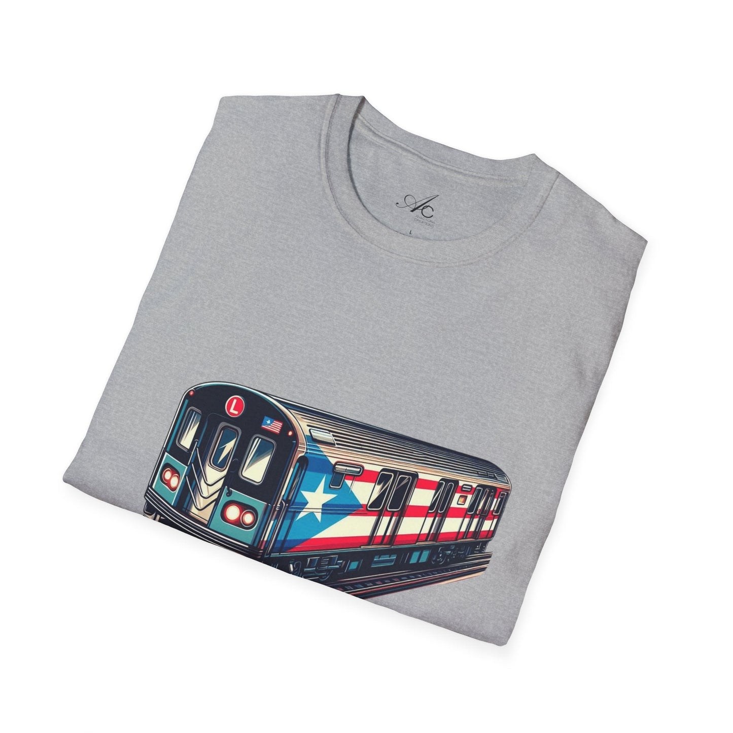 New Yorican and Proud Where Boricua Meets Brooklyn PR Train T-Shirt, Unisex Graphic Tee, Travel Shirt, Gift for NYC Lovers, - Metamorphosis Creations