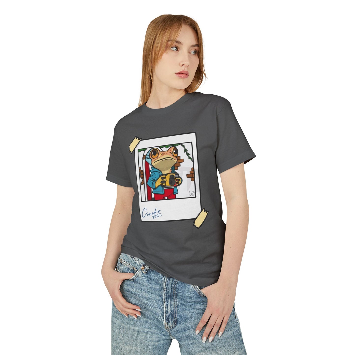 Patriotic Puerto Rican Shirt Playful Frog Graphic Tee, Fun Casual Wear, Gift for Animal Lovers, - Metamorphosis Creations