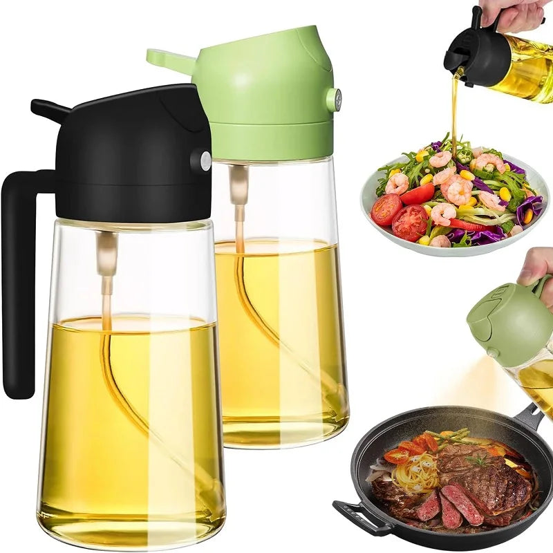 plastic oil spray bottle for cooking and grilling
eco-friendly refillable kitchen oil sprayer for olive oil
2-in-1 oil and vinegar spray bottle for barbecue use