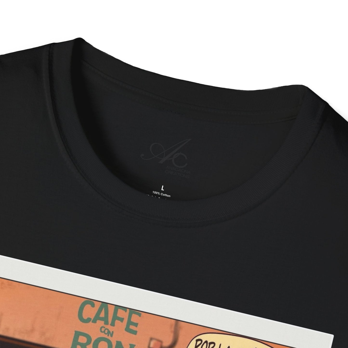 POR LA MANANA CAFE Coffee Lovers, Casual Wear, Unisex Fashion Proud Puerto Rican Tee Puerto Rican Heritage Shirt - Metamorphosis Creations