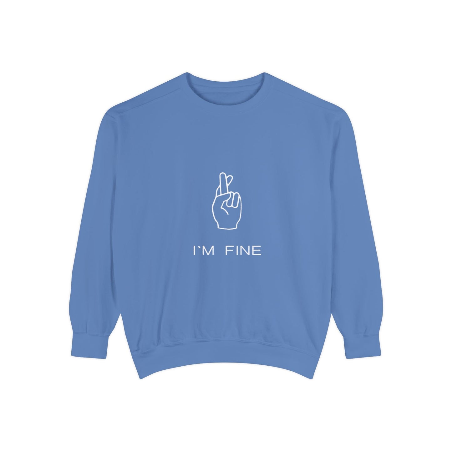 Progress, Not Perfection Unisex Garment - Dyed Sweatshirt - Metamorphosis Creations