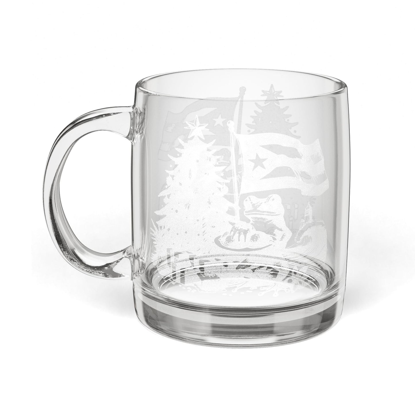 Puerto Rican Christmas Nature - Themed Engraved Coffee Mug | Personalized Gift for Coffee Lovers, Outdoor Enthusiasts, Cabin Decor, Wedding Favors, Housewarming - Metamorphosis Creations
