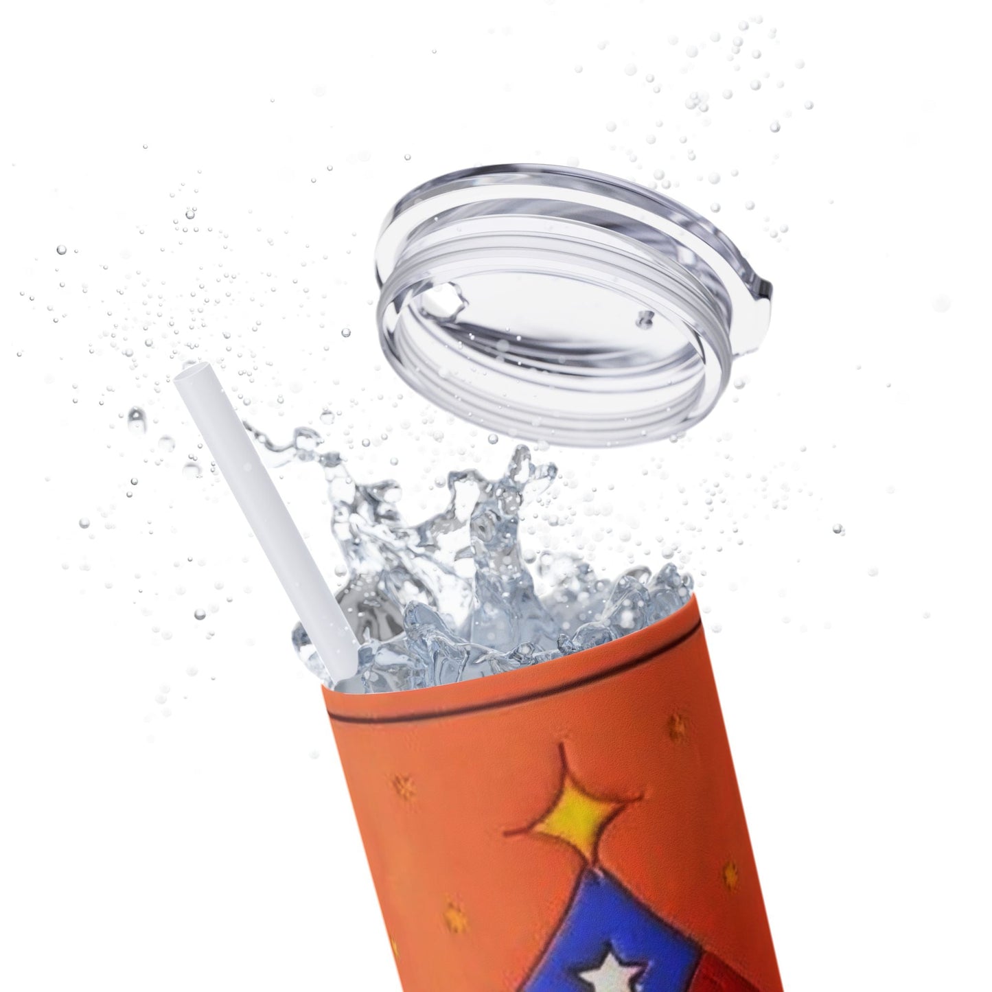 Puerto Rican Christmas Vibrant Nativity Skinny Tumbler, 20oz – Colorful Christmas Travel Mug, Holiday Gift, Personalized Drinkware, Festive Straw Cup - Metamorphosis Creations
