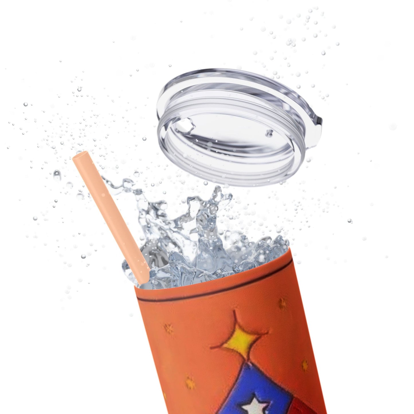 Puerto Rican Christmas Vibrant Nativity Skinny Tumbler, 20oz – Colorful Christmas Travel Mug, Holiday Gift, Personalized Drinkware, Festive Straw Cup - Metamorphosis Creations