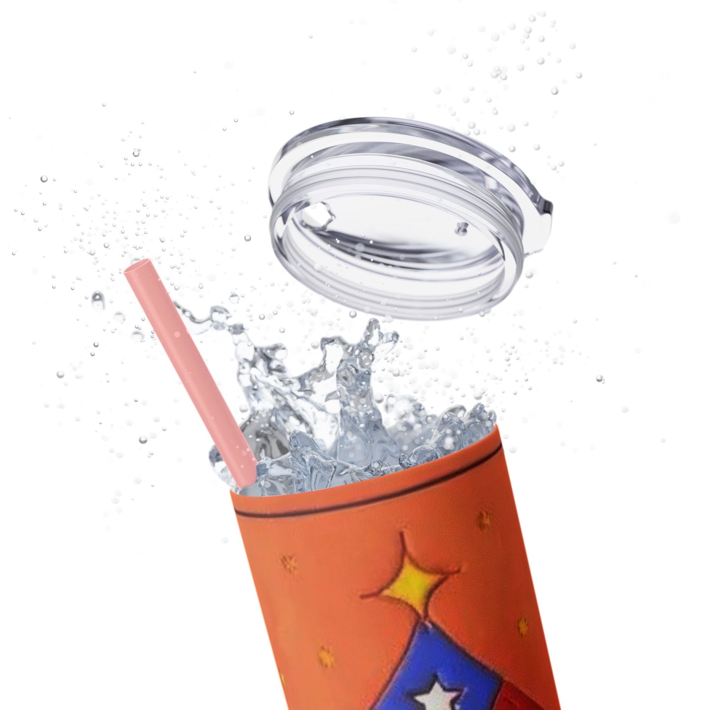 Puerto Rican Christmas Vibrant Nativity Skinny Tumbler, 20oz – Colorful Christmas Travel Mug, Holiday Gift, Personalized Drinkware, Festive Straw Cup - Metamorphosis Creations