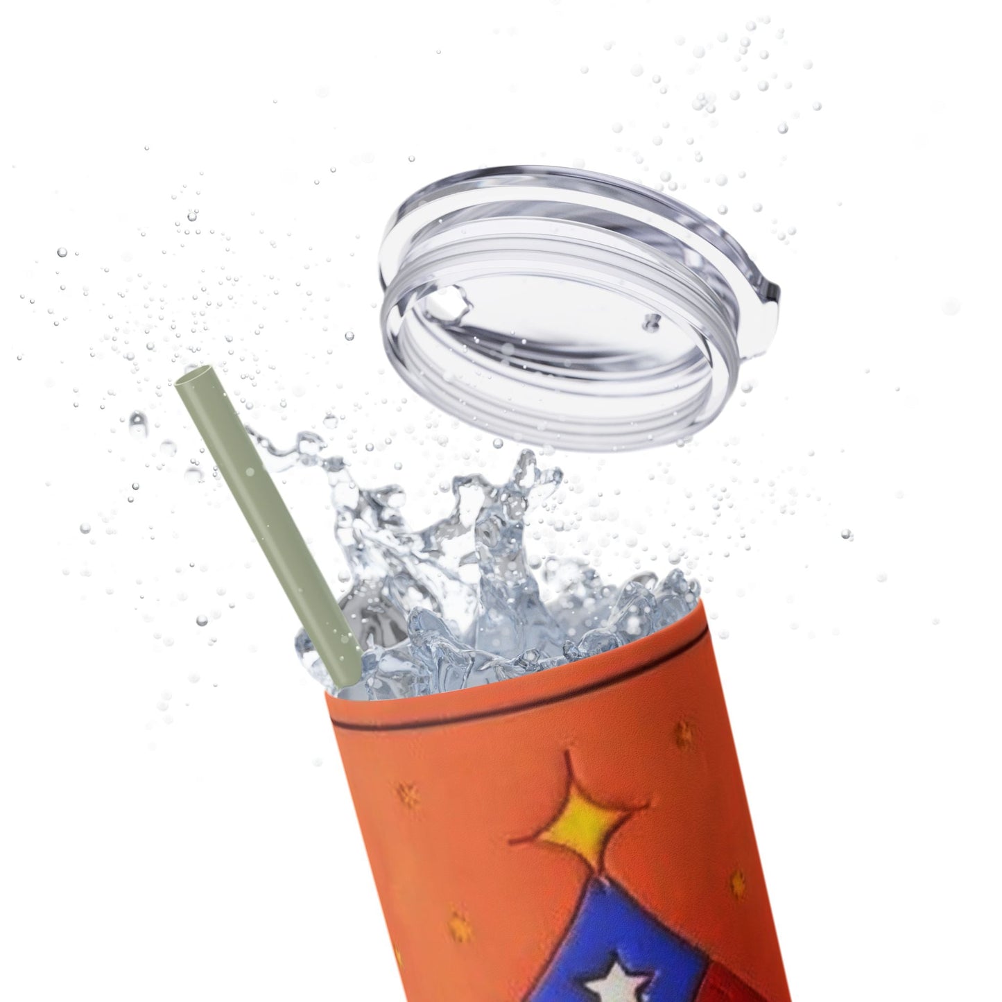 Puerto Rican Christmas Vibrant Nativity Skinny Tumbler, 20oz – Colorful Christmas Travel Mug, Holiday Gift, Personalized Drinkware, Festive Straw Cup - Metamorphosis Creations