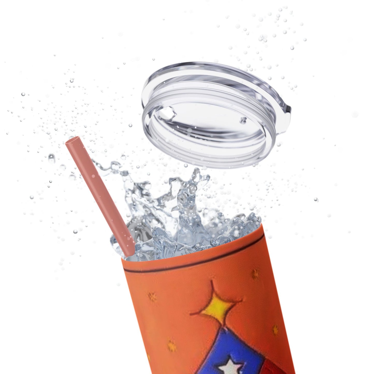 Puerto Rican Christmas Vibrant Nativity Skinny Tumbler, 20oz – Colorful Christmas Travel Mug, Holiday Gift, Personalized Drinkware, Festive Straw Cup - Metamorphosis Creations