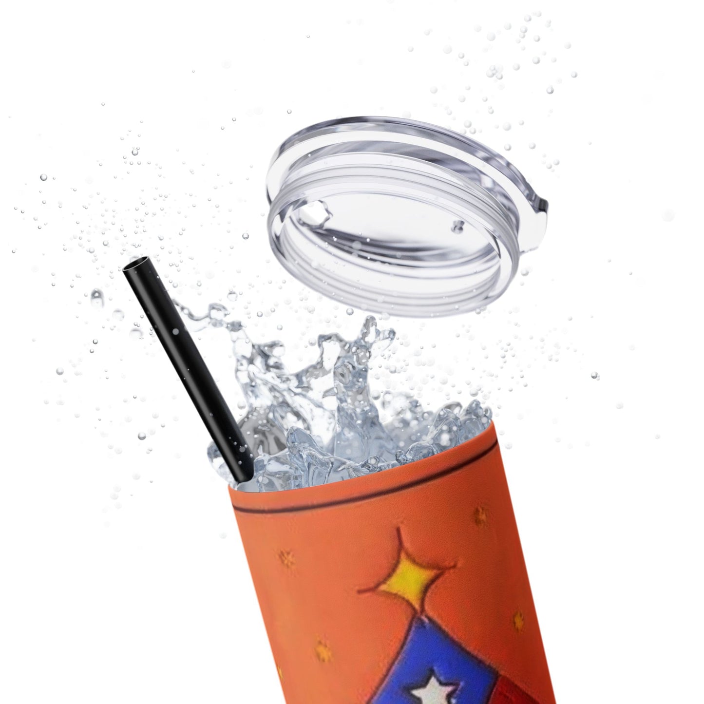 Puerto Rican Christmas Vibrant Nativity Skinny Tumbler, 20oz – Colorful Christmas Travel Mug, Holiday Gift, Personalized Drinkware, Festive Straw Cup - Metamorphosis Creations