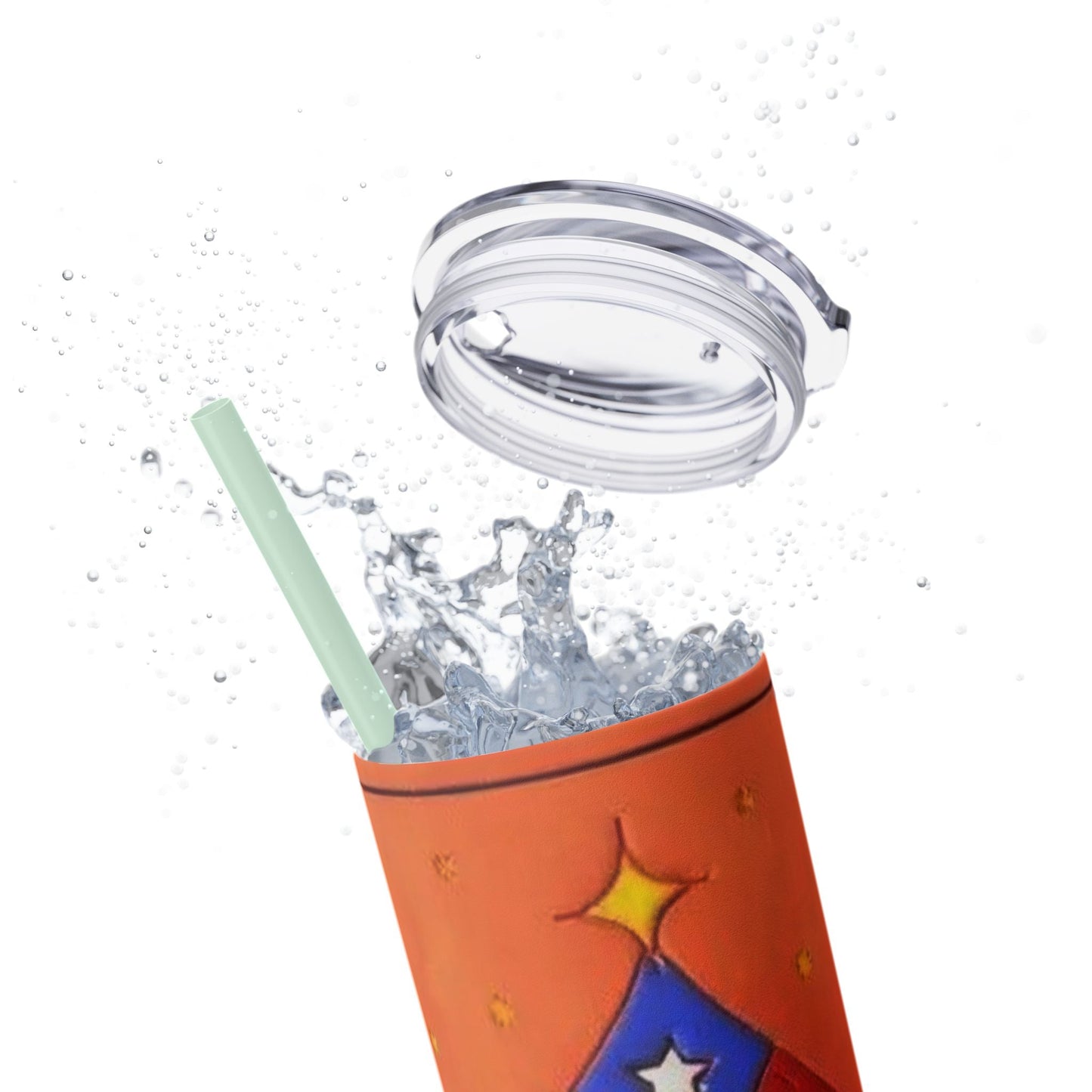 Puerto Rican Christmas Vibrant Nativity Skinny Tumbler, 20oz – Colorful Christmas Travel Mug, Holiday Gift, Personalized Drinkware, Festive Straw Cup - Metamorphosis Creations