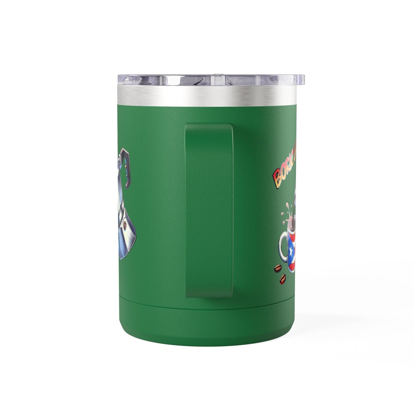 Puerto Rican Coffee Mug Tumbler, 15oz | Great Gift for Coffee Lovers, Unique Kitchen Decor, Perfect for Birthdays & Holidays - Metamorphosis Creations